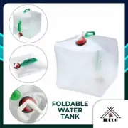 iDECO 10L 20L Collapsible Water Container Outdoor Water Bucket Camping Foldable
