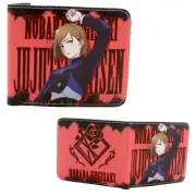 New Nobara Kugisaki JUJUTSU KAISEN BiFold Wallet Credit Card Billfold
