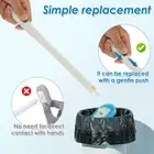 Toilet Brush Cleaning Kit with 18 Toilet Brush Refills Wall Mounted Toilet GogMQ
