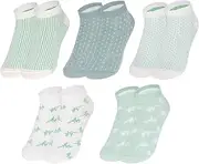 [Initlove] Ankle Socks for Womens 5 Pairs Low Cut Socks Casual No Show Socks