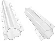 Gatuida 2Pcs Fruit Growth Shaping Molds Transparent Cucumber Shaping Accessories for Easy Plant Growth Observation Compact and Lightweight Design for Home Gardening
