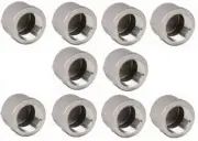 (10 Pack) 1" NPT Threaded Pipe Cap | 304 Stainless Steel 150 Fitting