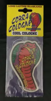 Cobra Cologne Air Freshener -Cool Cologne (For Cars, Boats, Trucks & Homes)
