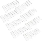HONMEET Gel Nail Art Press-on Nails Creative Plastic Nails Traceless Flake Nails Set