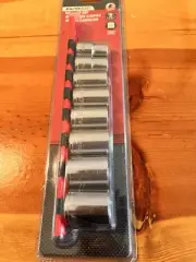 Autocraft 8 Piece Socket Set 1/2” Drive