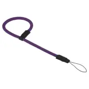 Camera Wrist Strap, Braided Adjustable Wristlet Lanyards Rope Style2, Purple