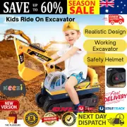 Keezi Kids Ride On Car Digger Toddler Cars Toys Sand Excavator Children Gift AU