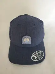 TRAVIS MATHEW FESTIVAL SNAPBACK 110 FLEXFIT MENS HEATHER BLUE HAT NEW