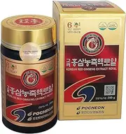 Pocheon 240g(8.5oz), 100% Pure Korean 6Years Root Panax Red Ginseng Extract Royal, 70% Solid State, Saponin, Natural Immune Support