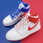 AIR JORDAN 1 MID GS "85"白紅藍 鴛鴦 DH0200-100 休閒 慢跑鞋