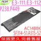 ACER 原裝電池 AC14B8K Chromebook 13 CB5-311,SF315-51G,SP315-51G,B115-M,B115-MP,B115-M,Gateway NE511, NE512,A715-72G,S30-20,N17P3