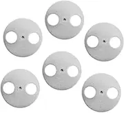 MAGICLULU 6pcs DIY Music Box Accessories: Metal Winder Disk Replacement - 55mm Musical Case Replacement Winder Key for Windup Music Box