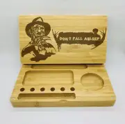 Freddy krueger laser engraved magnet back flip style rolling tray Christmas gift
