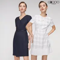 在飛比找momo購物網優惠-【G2000】時尚多款修身洋裝(3款可選)