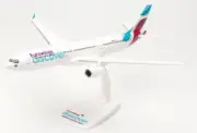 Herpa 613668 Eurowings Discover A330-300 D-AFYR Desk Top 1/200 Model AV Airplane