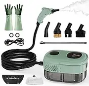 Beedove Steam Cleaners,2500W High Pressure Handheld Steamer Cleaner with 6 Brush Heads,Portable Steamer Cleaning Machine for Kitchen Home Use,Upholstery, Bathroom, Grout and Tile, Car Detailing
