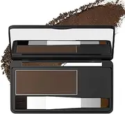 SEVICH Root Touch up, Hairline Powder with Brush, Instantly Conceals Hair Loss, Thinning Gray Hair Shadow Toppers for Women & Men, 48H Makeup Lasting, 8g Large Capacity Medium Brown