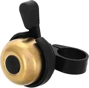Bicycle Bell Compact Road Bike Bell Crisp Sound for Mountain Vintage Bikes Durable Handlebar Accessory Space Saving Design