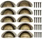 Set of 30 Modern Iron Drawer Pulls - Durable Cabinet Handle Knobs - Stylish Furniture Door Hardware for Kitchens, Bathrooms, and Living Rooms - Available in Black and Bronze