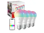 WiFi Color Changing Light Bulb, Alexa Smart Light Bulbs that Work with Alexa ….