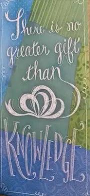 Graduation, Money/ Card Holder, No greater gift than knowledge, Greeting Card