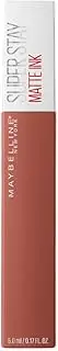 [Maybelline] Superstay Matte Ink Longlasting Liquid, Brown Nude Lipstick, Up to 12 Hour Wear, Non Drying, 70 Amazonian, 5 ml (Pack of 1)