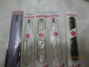 5 JP & Coats & Clark Polyester All Purpose Zippers- 12" White - Black - Lilac