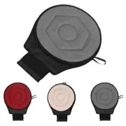 Round Car Cushion 360 Degrees Rotating Geometric Rhombic Shape Portable Rota HR6
