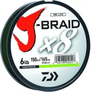 Daiwa JB8U50-300CH J-Braid X8 8 Strand Braided Line, 50Lb 300M