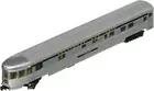 Industries Streamline Fluted Observation Car with Lighted Interior - B&O (N Scal