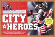 City Of Heroes PC Original 2004 Print Ad Authentic Video Game Review Promo