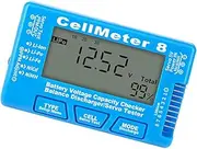 CONGARTENO Digital Battery Capacity Tester for Li Ion Li Po Li Fe Nimh Portable Voltage Checker Tool for Batteries Reliable Battery Analyzer for Precise Voltage