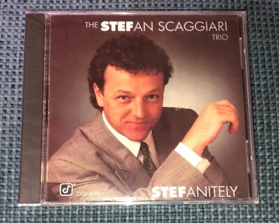 The Stefan Scaggiari Trio Stefanitely CD NEW 1993 Jazz John Lockwood Bailey
