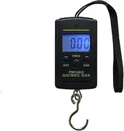 ThreeH Luggage Weight Scale Digital Fish Scale 40Kg/88Lbs Portable Hanging Scale Suitcase Scale 2 AAA Batties Blue