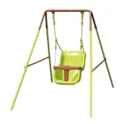 Swing Slide Climb Baby Swing Set Steel construction frame