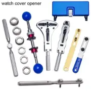 Solid Steel Watch Back Cover Opener Claws Screw Watch Case Remover Tool Kit Set