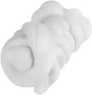 8 Colors 55g Needle Felting Wool Roving Felting Wool Sewing Trimming Handiwork Material Hand Weaving Supplies (62-White)
