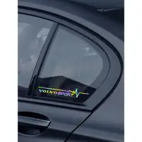 在飛比找ETMall東森購物網優惠-沃爾沃S60 S90 XC40 XC60 XC90三角窗車貼