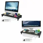 Laptop Computer Monitor Desk Desktop Stand Riser w/4 Pieces USB Port