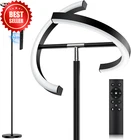 Modern LED Floor Lamp Stepless Dimmable Touch Remote Control Uplighter
