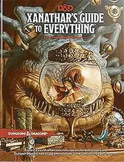 Dungeons & Dragons D&D Dungeons & Dragons Xanathars Guide to Everything Hardcover