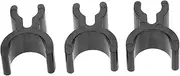 Veemoon 3Pcs Pen Clips Holder for Trumpet French Horn Black Musical Instruments Pencil Clips for Quick Notation Multipurpose Clip Attachments for Wind Instruments