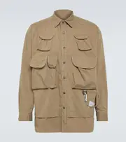 [And Wander] And Wander Cotton-blend field jacket AU 93 beige