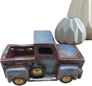 Christmas Vintage Truck Decor,Vintage Pickup Farmhouse Truck Car Model - Farmhouse Vintage Truck Table Decor for Window Sill, Bedroom, Kitchen, Door, Living Room Yongbao