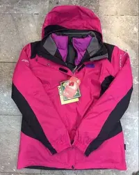 在飛比找Yahoo!奇摩拍賣優惠-全新The North Face 女裝 兩件式防風抗水羽絨外