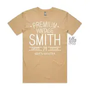 Men's Birthday T-Shirt, Premium Vintage T-Shirt, Personalised Birthday T-Shirt