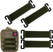 Patch Display Holder - Portable Patches Mole Attachment, Multifunctional Mole Patches | 4Pcs Collectible Patch Organizer, Display Strips Lightweight Vest Function Patch Base For Outdoor Backpack
