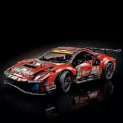 1677pcs City Pull Back Racing Toys For Boys Building Blocks Ferraried Sport Car Bricks Set Creator Kids Children Gift 42125