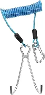 Saltwater Dive Gear Stainless Steel Diving Accessories Inline Hooks Swivels for Scuba Divers