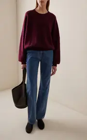 [Khaite] Danielle Stretch High-Rise Stovepipe Jeans